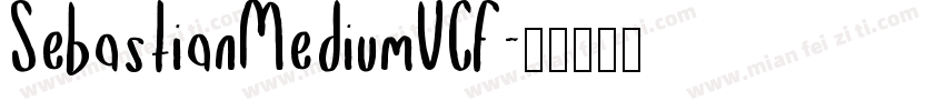 SebastianMediumUCF字体转换