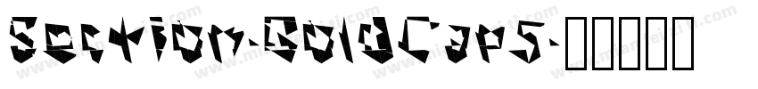 Section-BoldCaps字体转换