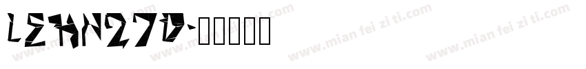 LEHN270字体转换