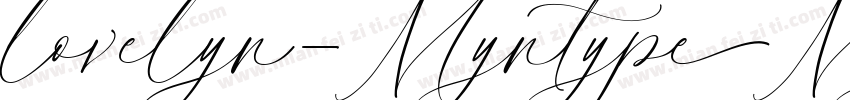 lovelyn字体转换