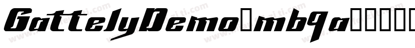 GattelyDemo-m69a字体转换