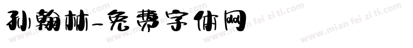 孙翰林字体转换