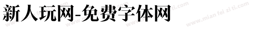 新人玩网字体转换