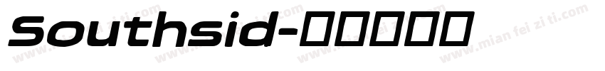 Southsid字体转换