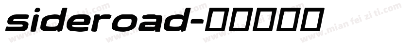 sideroad字体转换