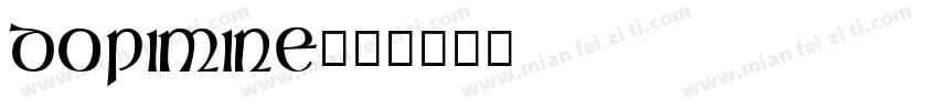 DOPIMINE字体转换