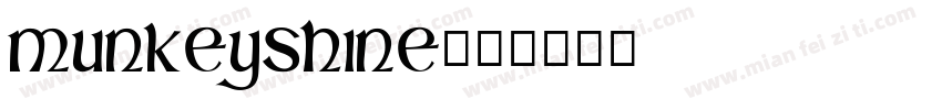 Munkeyshine字体转换