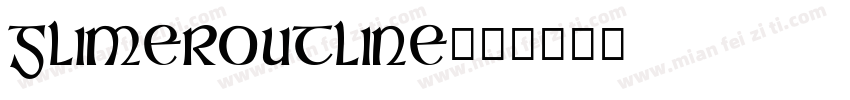 glimeroutline字体转换