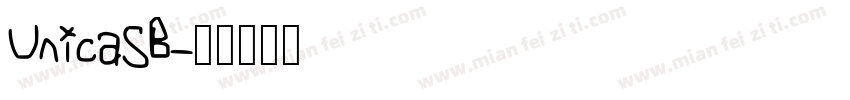 UnicaSB字体转换