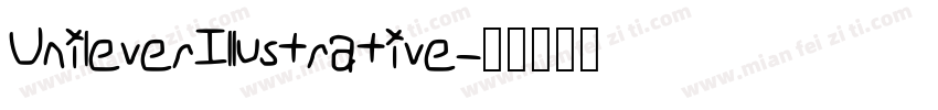 UnileverIllustrative字体转换