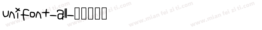 unifont-all字体转换
