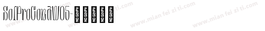 SolProCondW05字体转换