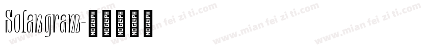 Solangram字体转换