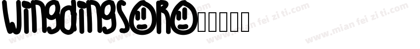 wingdings-r字体转换