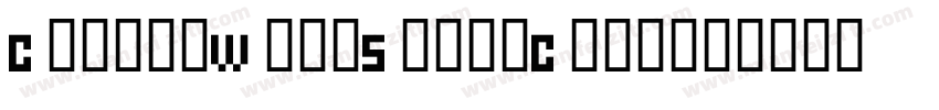 ChollaWideSmallCaps字体转换