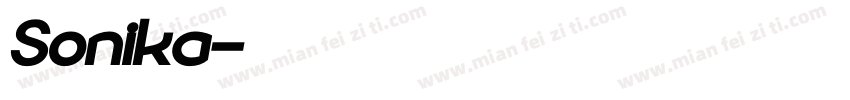 Sonika字体转换