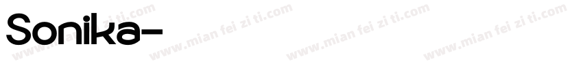 Sonika字体转换