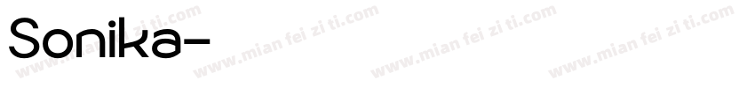 Sonika字体转换