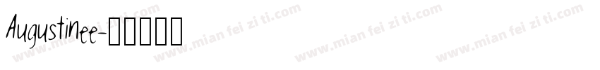 Augustinee字体转换