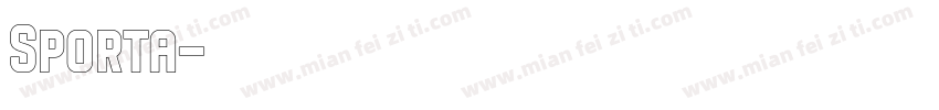 Sporta字体转换