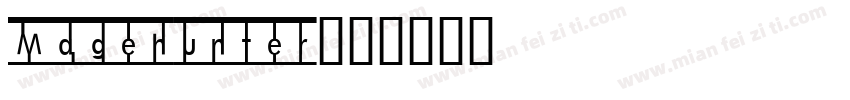 Magehunter字体转换