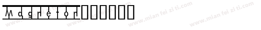 Magneton字体转换