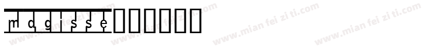 magisse字体转换