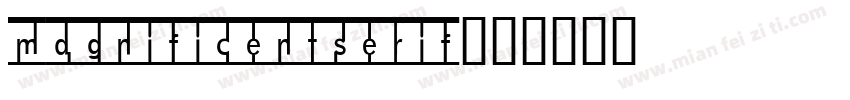 magnificentserif字体转换