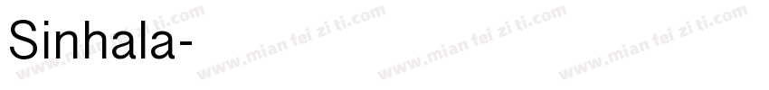 Sinhala字体转换