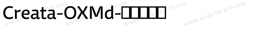 Creata-OXMd字体转换