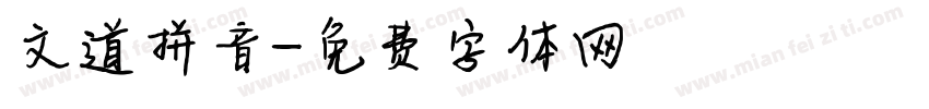 文道拼音字体转换