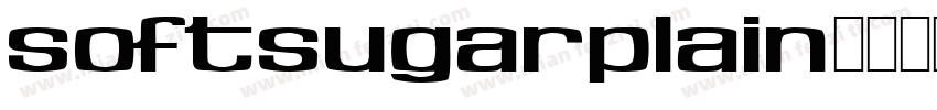 SOFTSUGARPLAIN字体转换