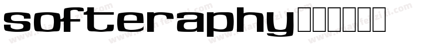 Softeraphy字体转换
