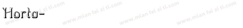 Horta字体转换