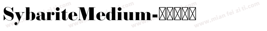 SybariteMedium字体转换