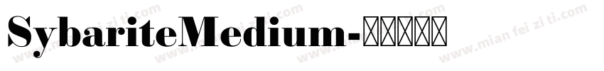 SybariteMedium字体转换