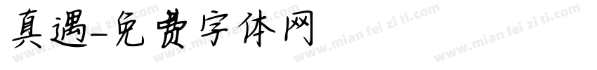 真遇字体转换