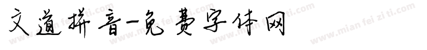 文道拼音字体转换