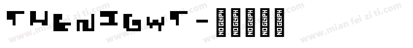 Thenigwt字体转换