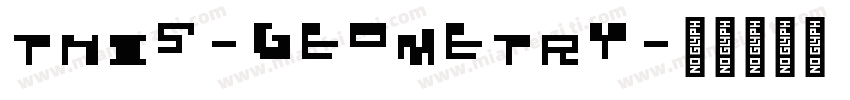 This-Geometry字体转换