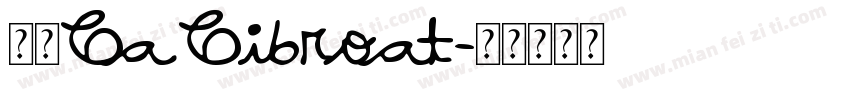 ＇，CaCibroat字体转换