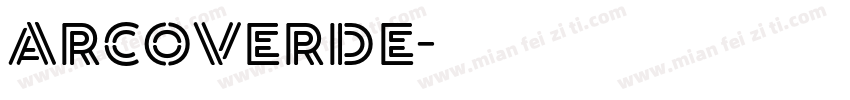 Arcoverde字体转换