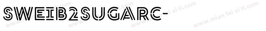 SweiB2SugarC字体转换