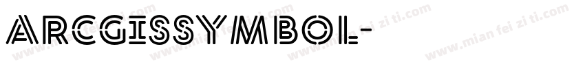 arcgissymbol字体转换
