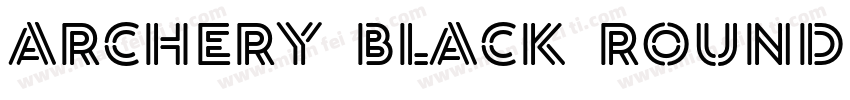 archery_black_rounde字体转换