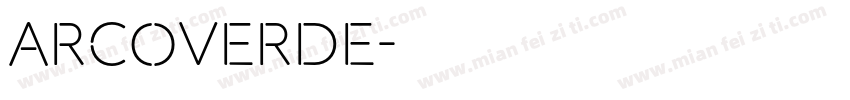 Arcoverde字体转换