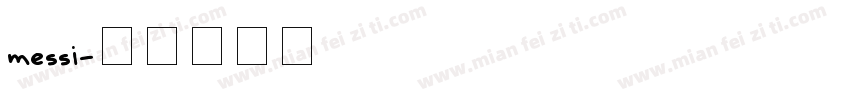 messi字体转换