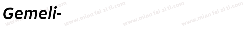 Gemeli字体转换