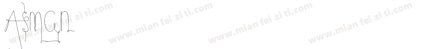 Asman字体转换