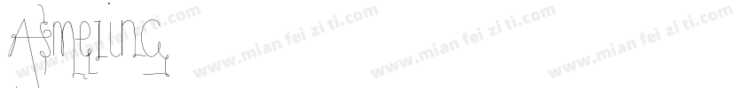 Asmelina字体转换